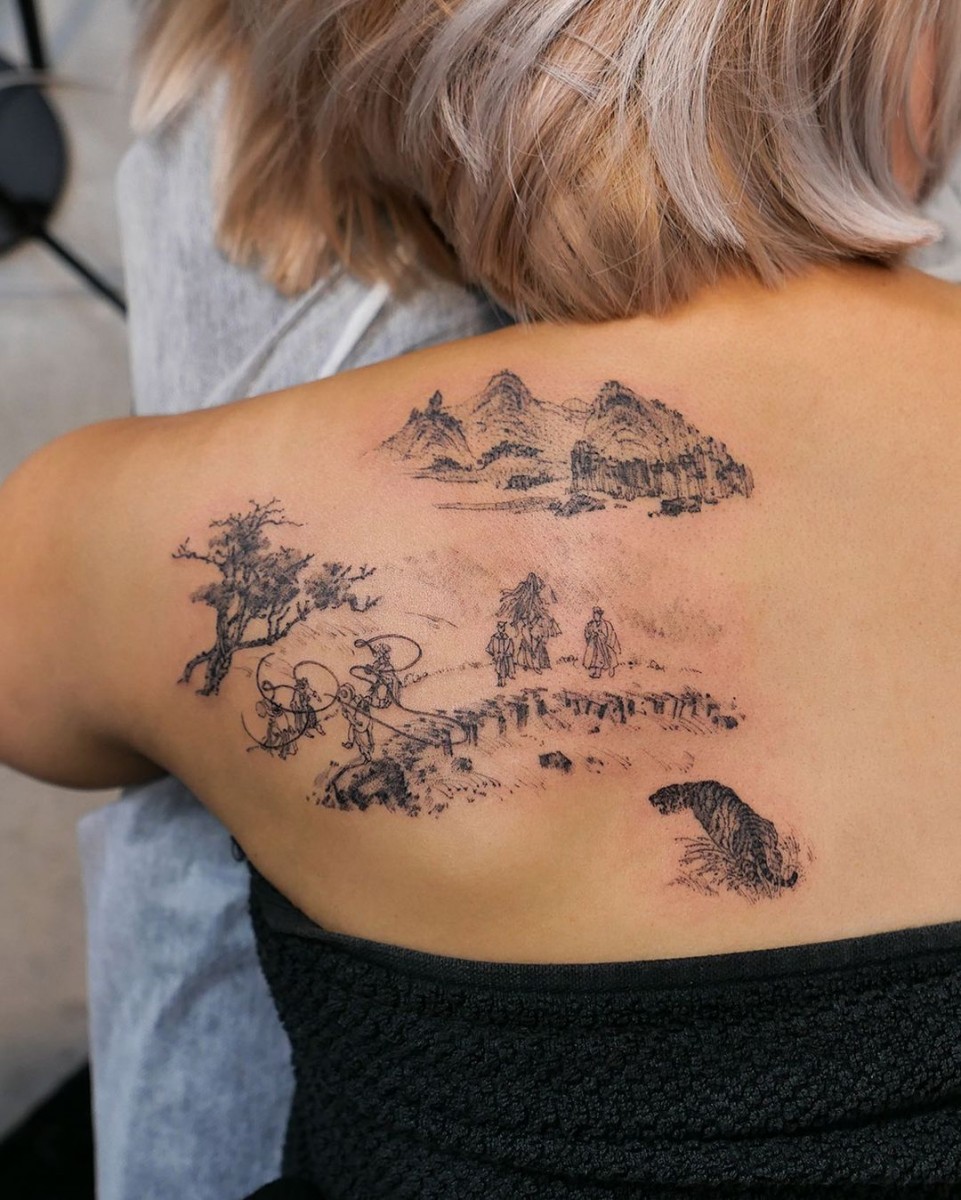 Tatuaje por Eduardo Gasamans